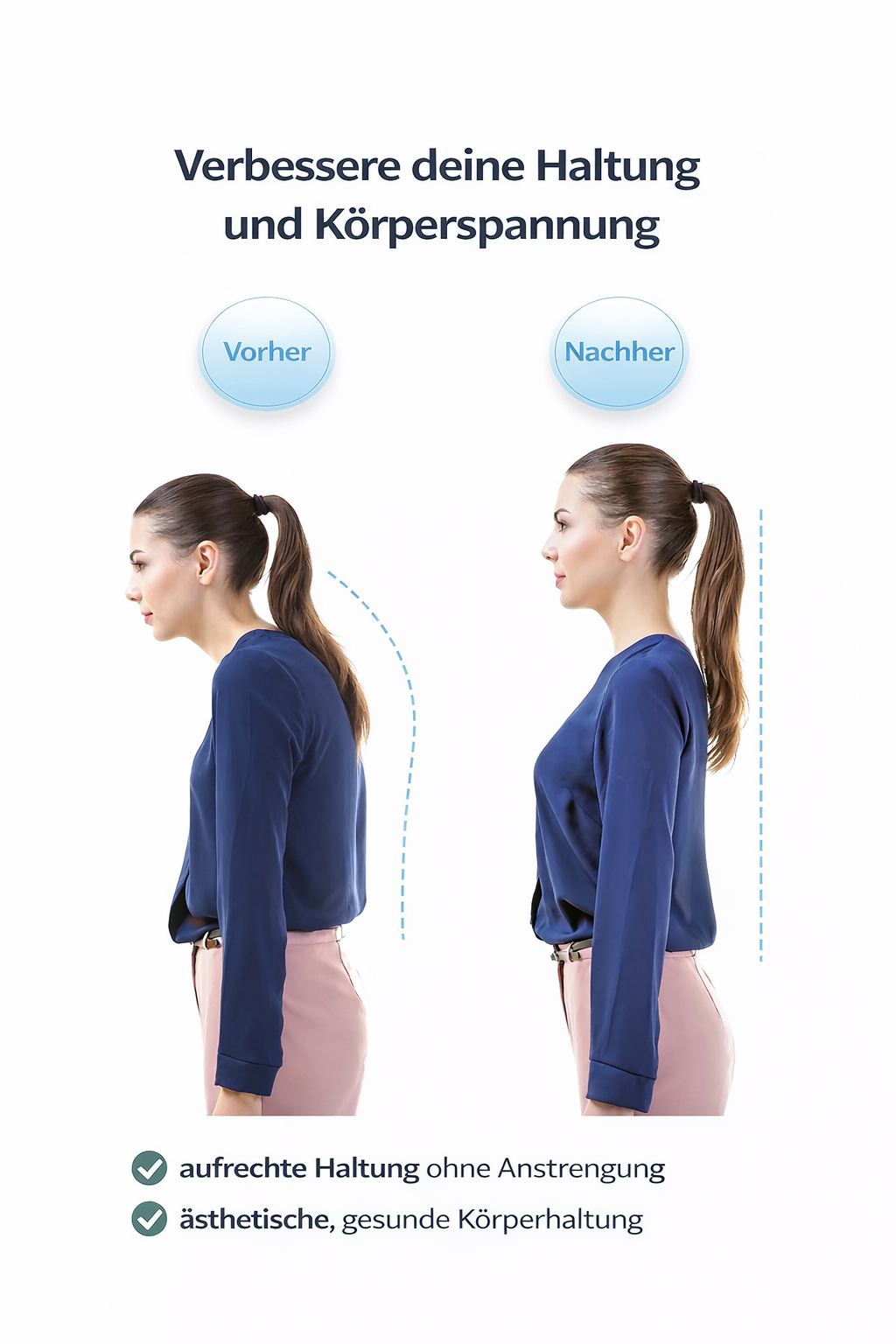 Smarter Haltungskorrektor – Intelligente Vibrations-Erinnerung für eine aufrechte Sitzhaltung