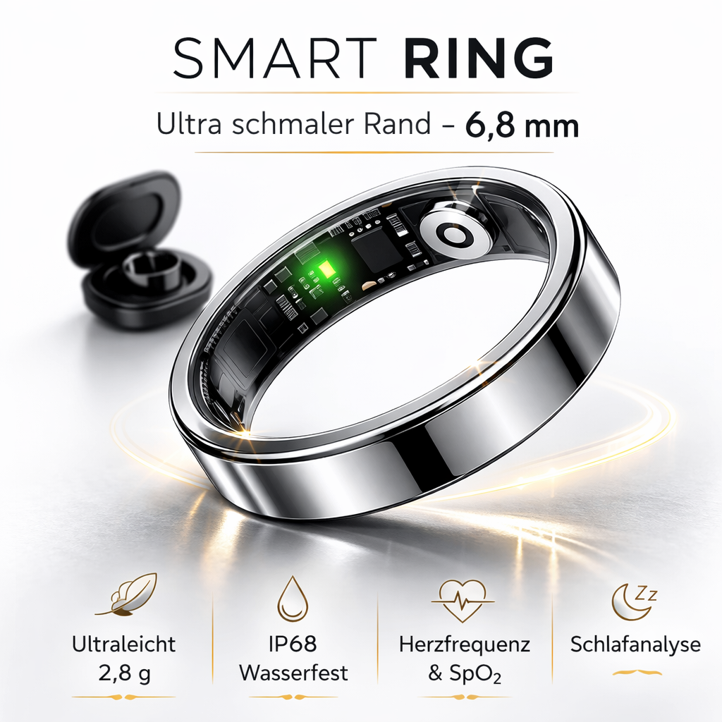Smart Ring Performance Edition – 24/7 Herzfrequenz- & Schlafanalyse