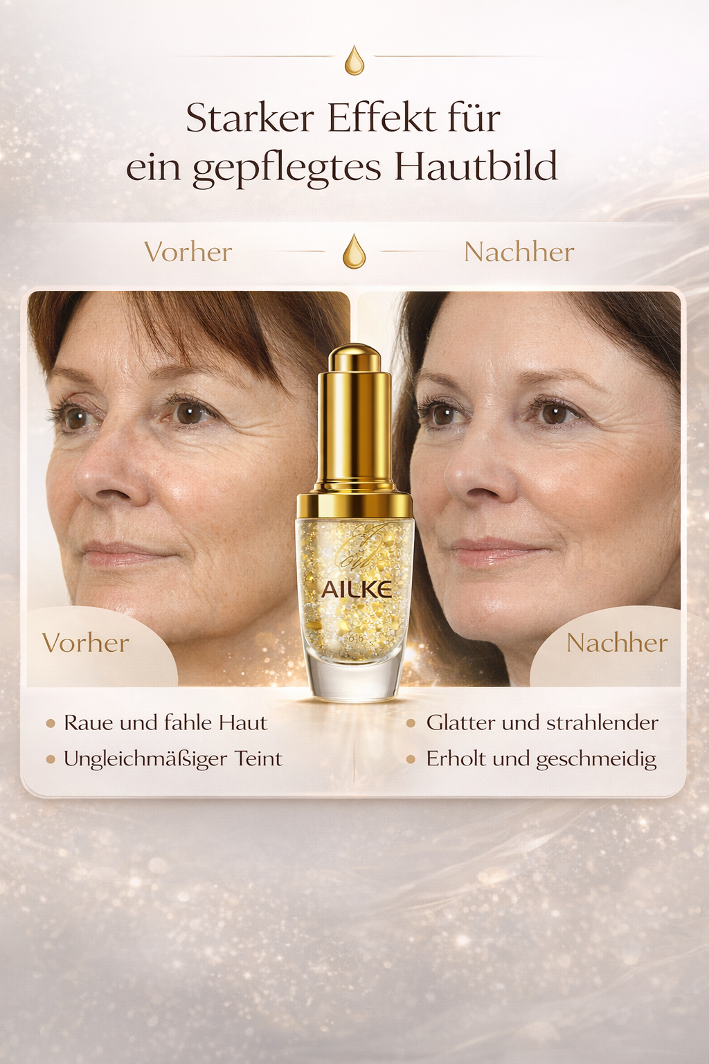 AILKE Collagen Hautpflege-Set – 5-teilig für deine tägliche Skincare Routine