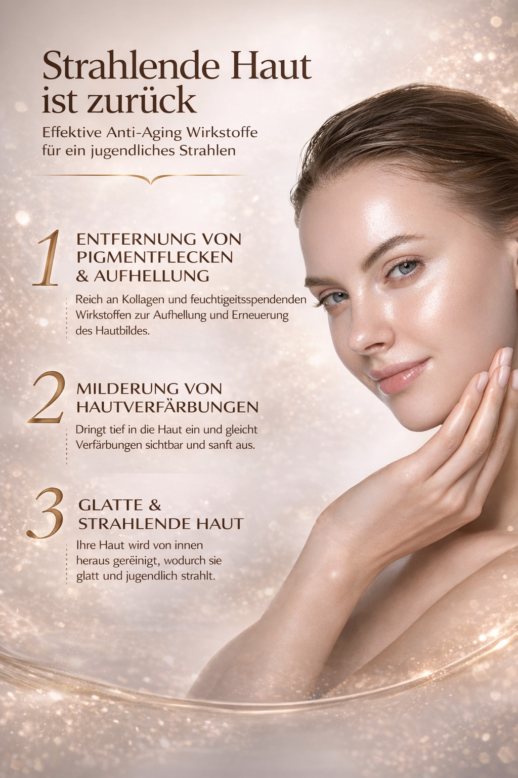 AILKE Collagen Hautpflege-Set – 5-teilig für deine tägliche Skincare Routine