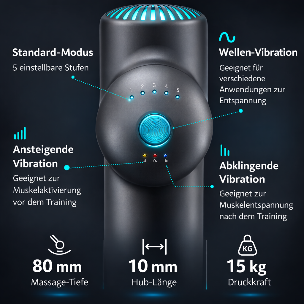 Massage Gun – Tiefenmassage für Muskeln & Regeneration