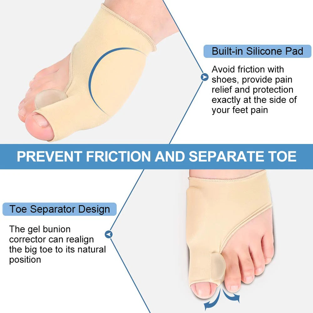 Bunion Corrector Halux Valgus Corrector Bunions Corrector For Women Toe Separator Foot Finger Separators Hallux Valgus Corrector