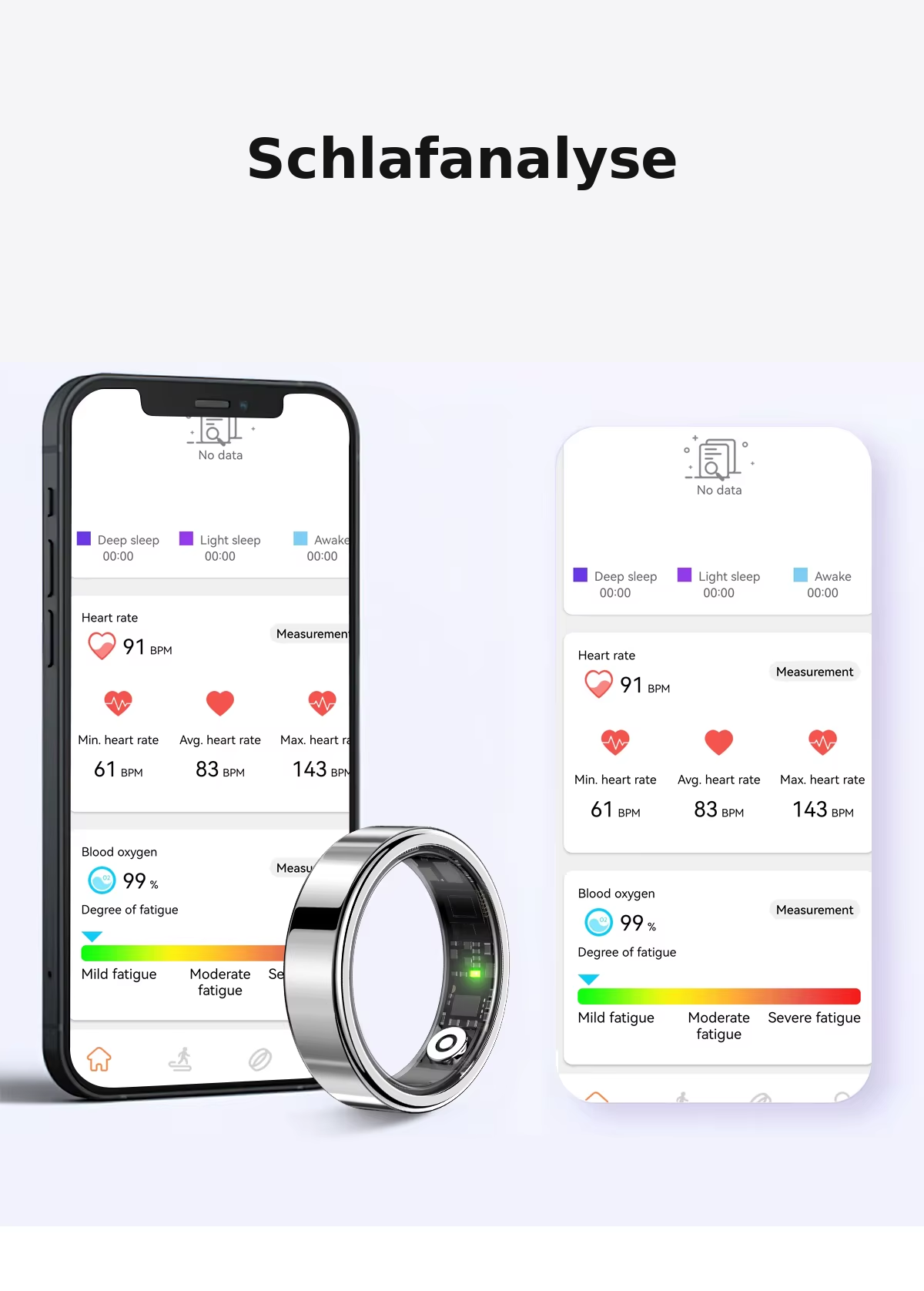 Smart Ring Performance Edition – 24/7 Herzfrequenz- & Schlafanalyse