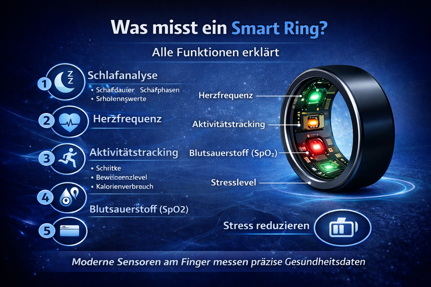 Was misst ein Smart Ring?