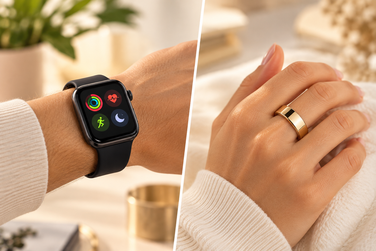 Smart Ring und Smartwatch im Vergleich – welches Wearable besser zu dir passt