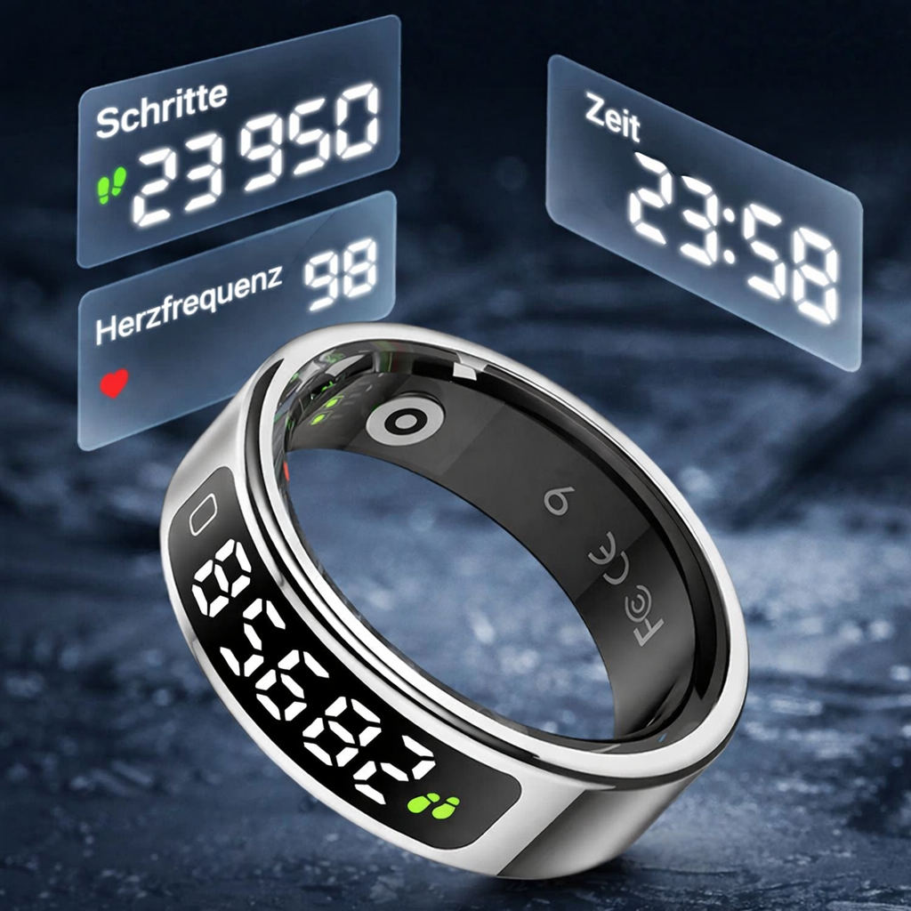 Smart Health Ring – Schlaf & Aktivität ohne Abo | Livingwelllife