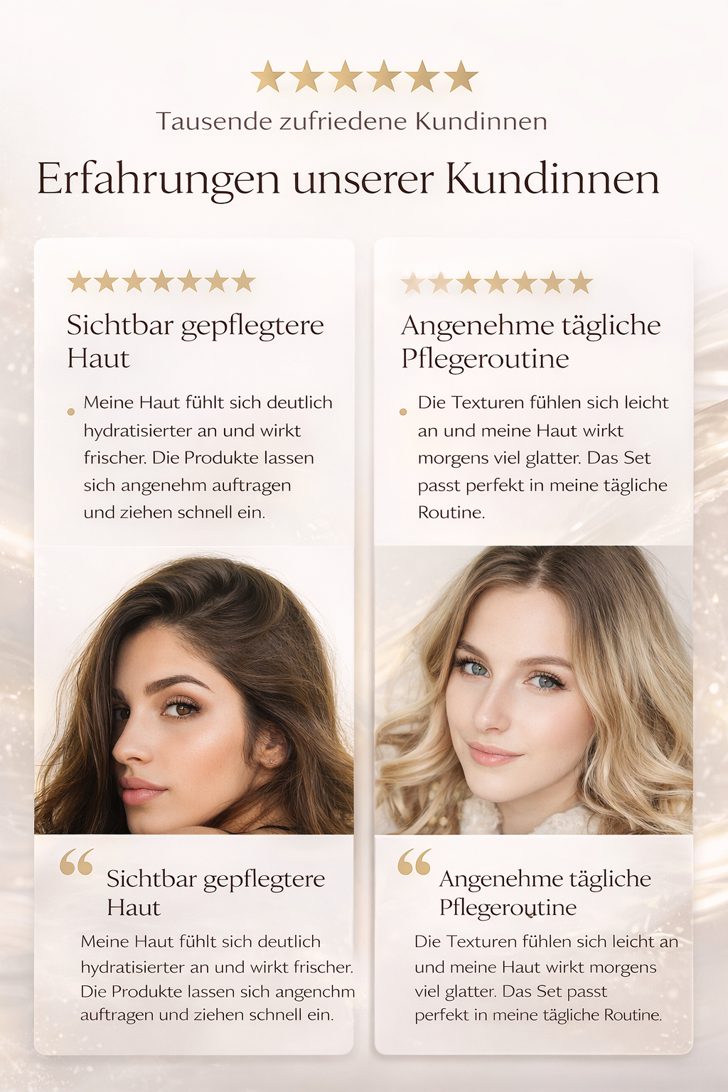 AILKE Collagen Hautpflege-Set – 5-teilig für deine tägliche Skincare Routine
