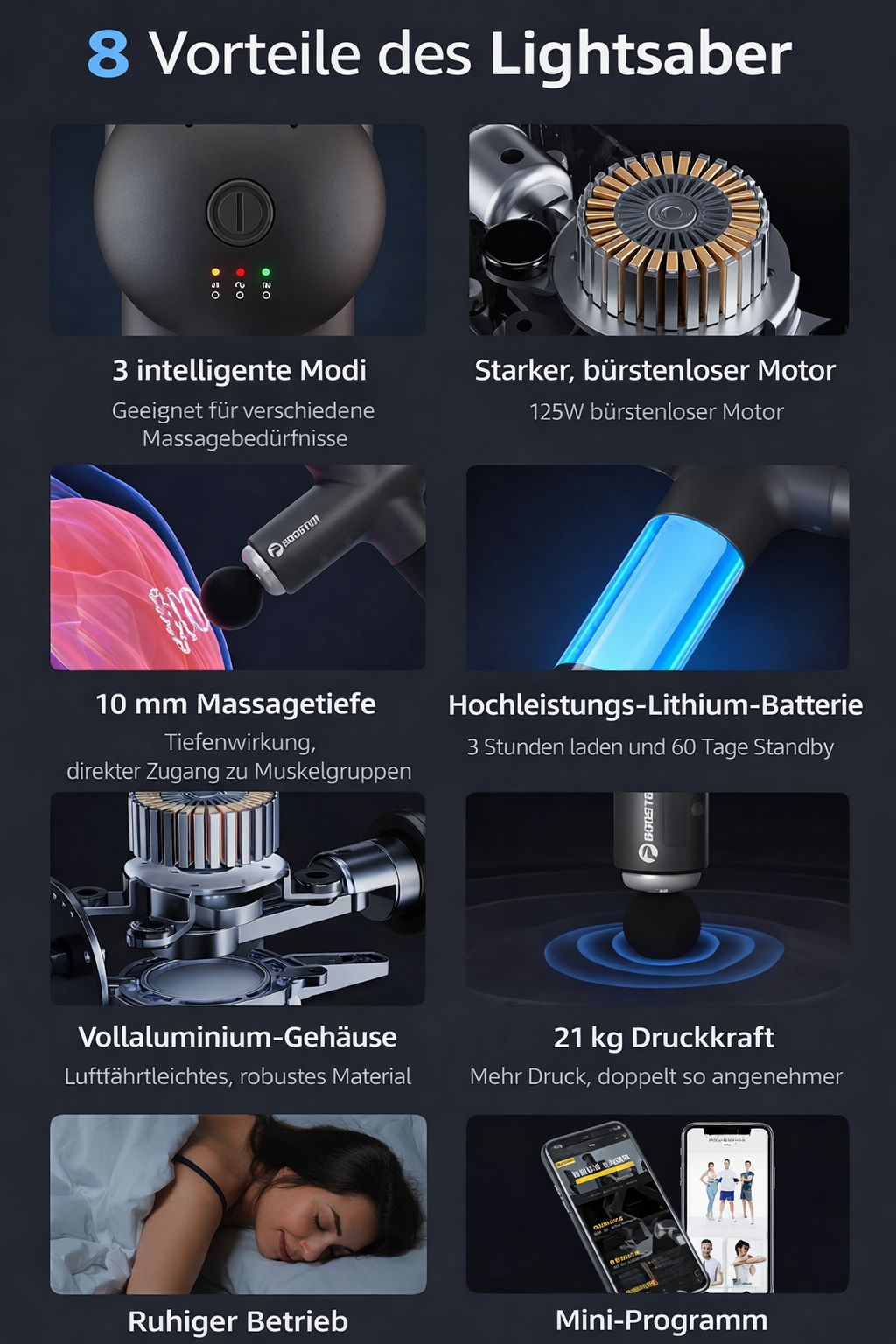 Massage Gun – Tiefenmassage für Muskeln & Regeneration