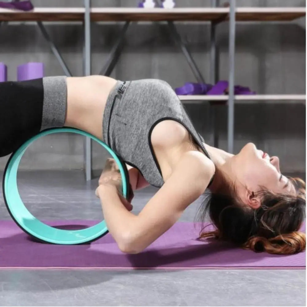 Back Roller / Yoga Rad – Multifunktionales Trainings- & Fasziengerät für Rücken, Core & Mobilität