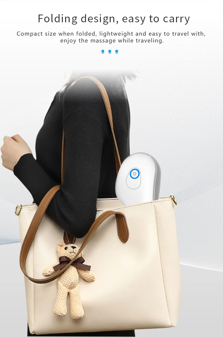 Faltbares Augenmassagegerät – Wärme, Vibration, Bluetooth-Musik, Airbag-Massage für müde Augen & bessere Entspannung