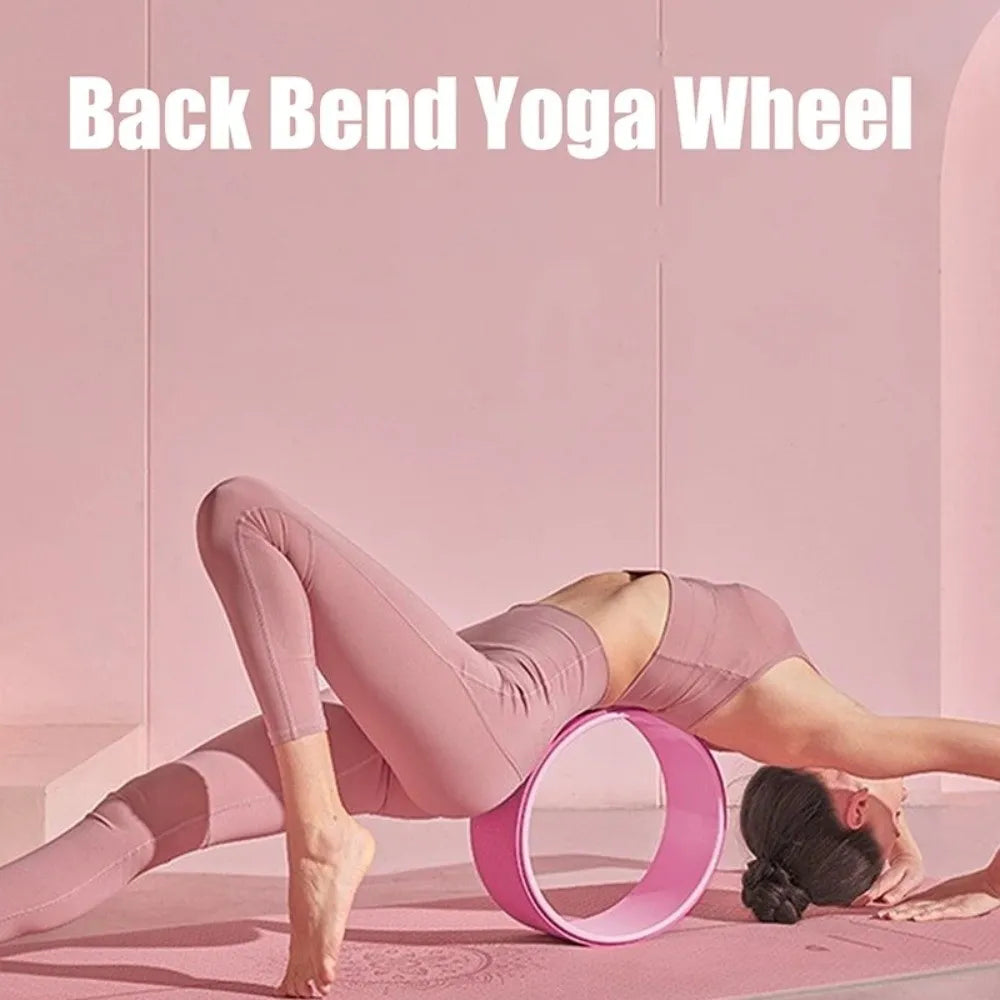 Back Roller / Yoga Rad – Multifunktionales Trainings- & Fasziengerät für Rücken, Core & Mobilität