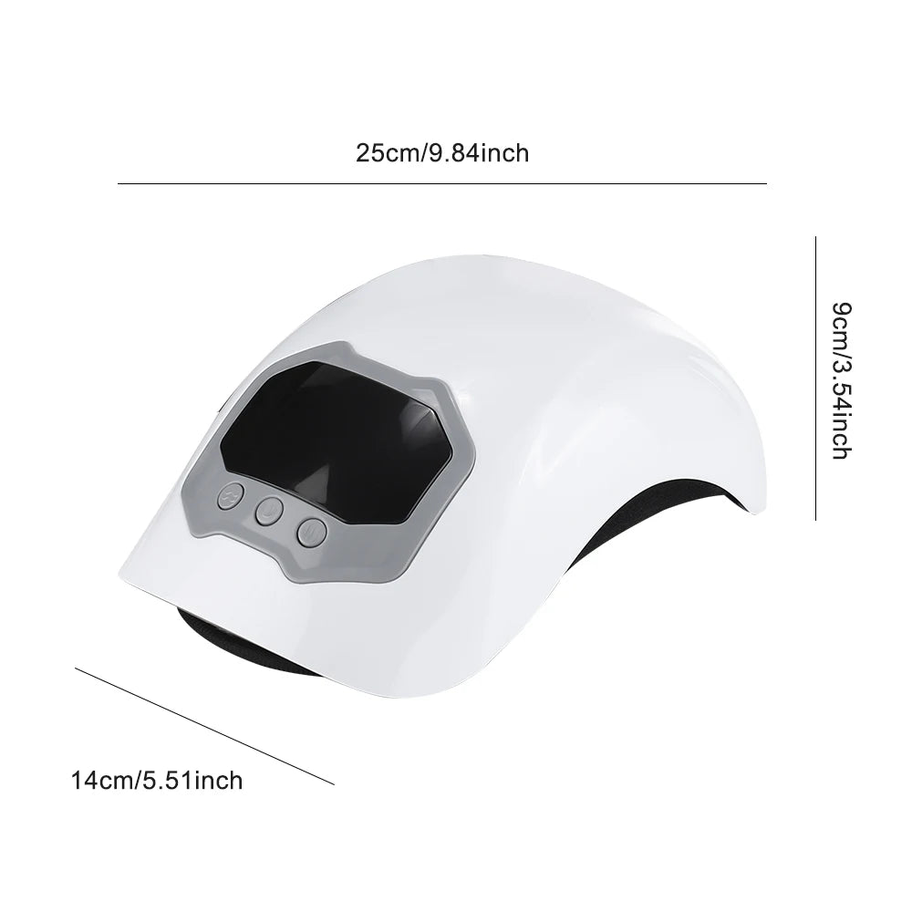 Drahtloses Elektrisches Kniemassagegerät mit Wärme, Vibration und Rotlichttherapie