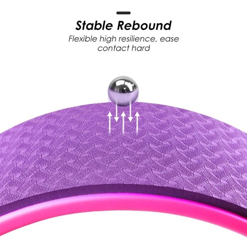 Back Roller / Yoga Rad – Multifunktionales Trainings- & Fasziengerät für Rücken, Core & Mobilität