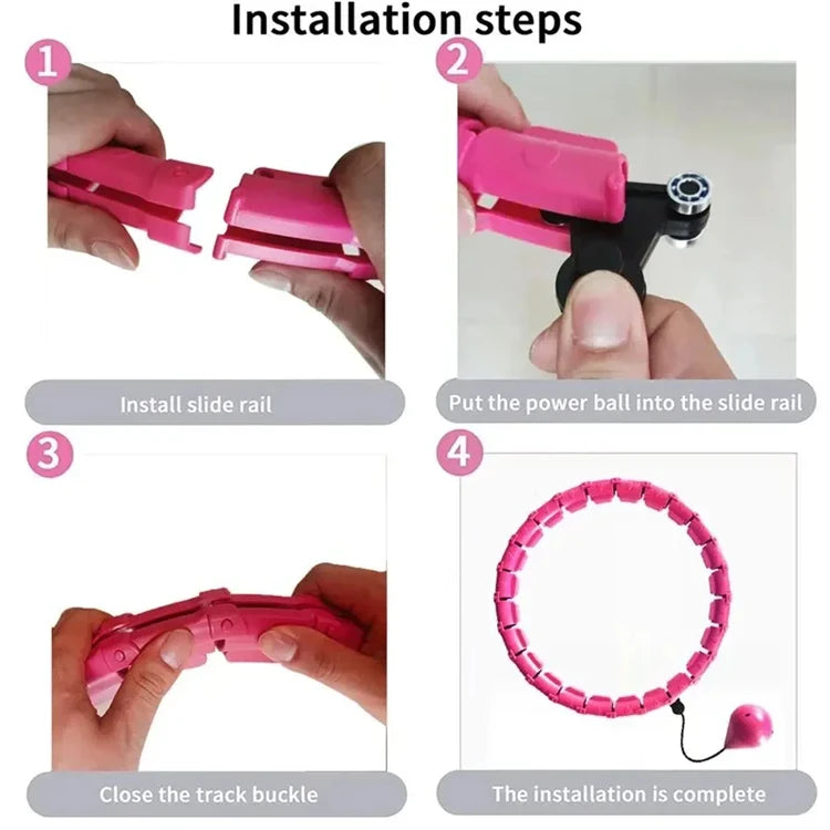 Smart Fit Hula Hoop – Dein Home-Workout für Bauch, Taille & Hüften