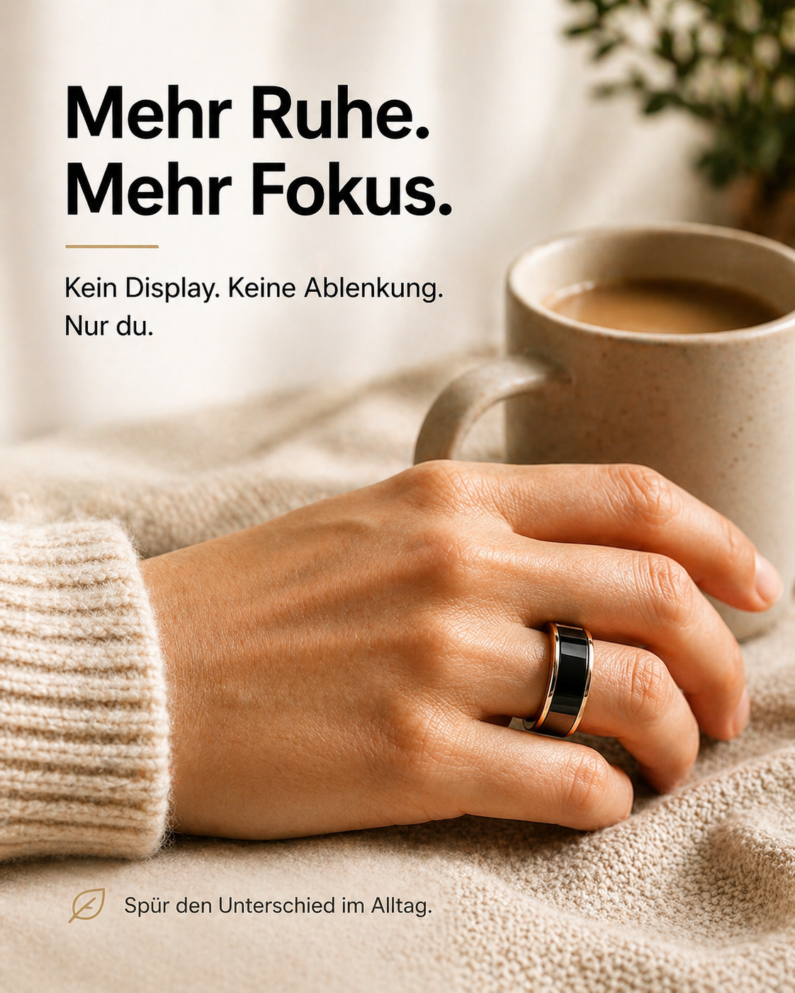 Smart Ring im Alltag – mehr Fokus und Ruhe ohne Ablenkung durch Notifications